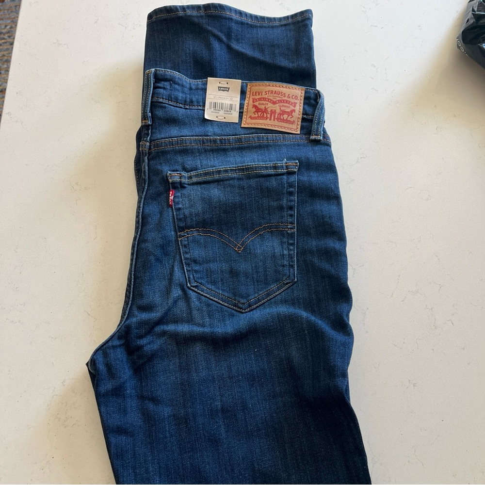 Levi's Blue Straight Jeans Classic Style